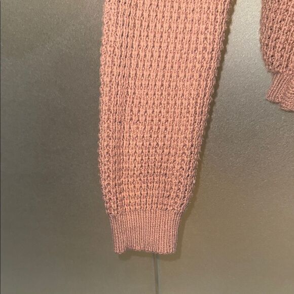 Women's Taupe Knitted Sweater - Picture 5 of 7